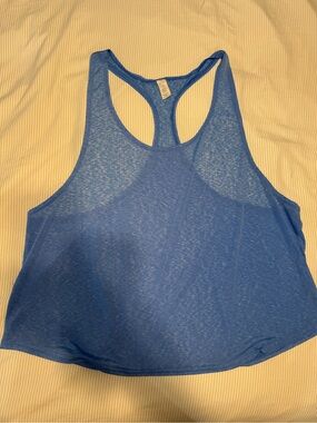 aerie Blue Racerback Tank Top